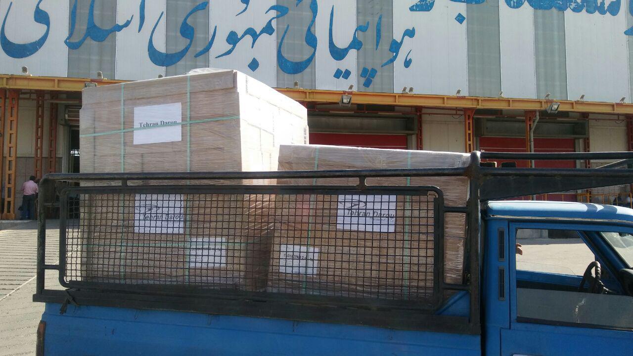 نخستین محموله دارویی تولید شرکت تهران دارو به سوریه صادر شد. 